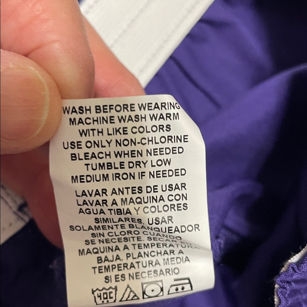 Cherokee Women's Grape Traditional Scrub Pants. NWT. Size XL. - Picture 13 of 13